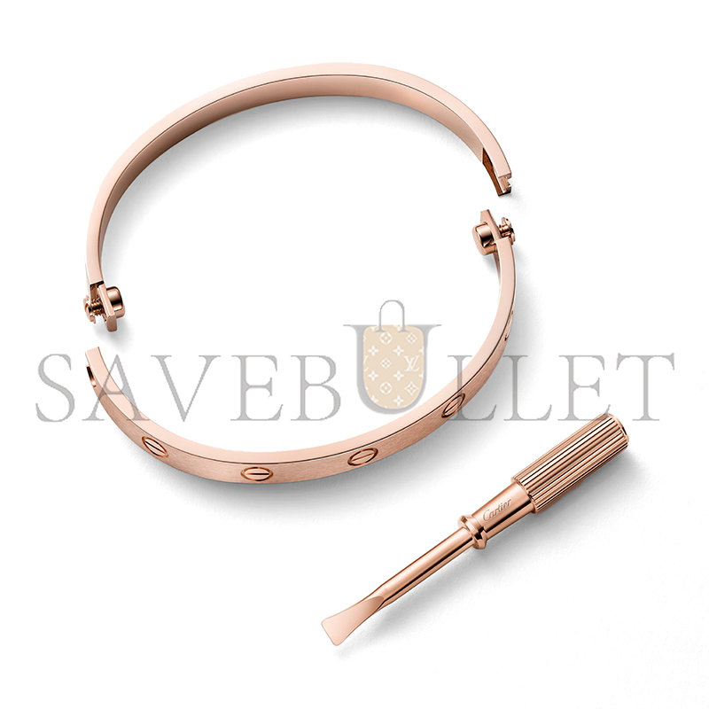 CARTIER LOVE BRACELET, CLASSIC MODEL, BRUSHED B6079917